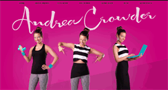 Desktop Screenshot of andreacrowderfitness.com